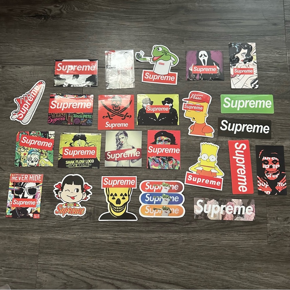 Supreme Stickers